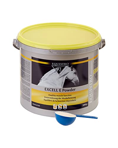 EQUISTRO® Excell E | Ergänzungsfuttermittel für Pferde | Unterstützung der Muskelfunktion | Hilft bei muskulärer Überanstrengung und Verspannung | 3 kg von Equistro