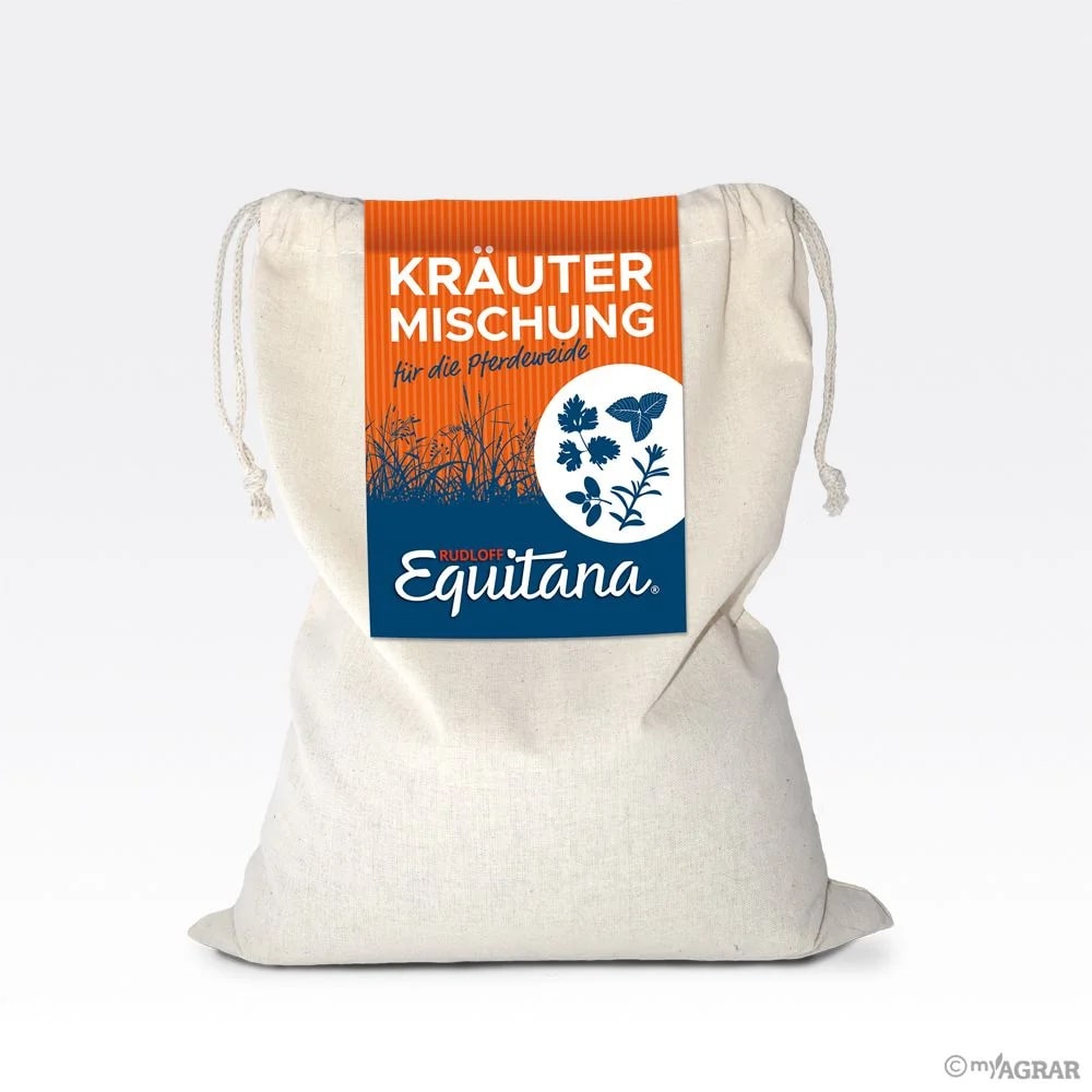 Rudloff Equitana® Kräutermischung 1kg Ergänzungsmischung für mehr Vielfalt & Geschmack von Equitana