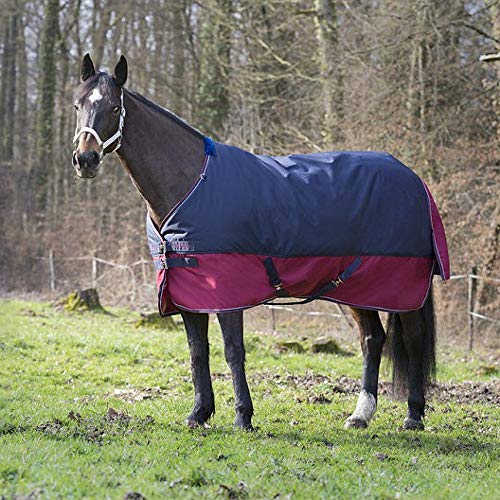 Equi-Theme EQUITHEME Decke Tyrex New 1200D ? 50 g ? Farben ? Marineblau/Bordeaux, Größe der Decke ? 7.0 Equi-Theme EQUITHEME Decke Tyrex New 1200D ? 50 g ? Farben ? Marineblau/Bordeaux, Größe der Decke ? 7.0 von Equitheme