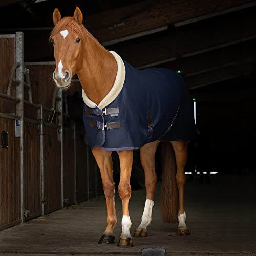 Equithème Teddy Mesh Stalldecke - Marineblau von Equithème