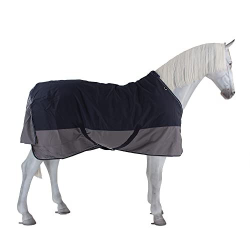 Winterdecke 50g Füllung 600D TYREX EquiTheme Marineblau/grau 155cm Winterdecke 50g Füllung 600D TYREX EquiTheme Marineblau/grau 155cm von Equitheme
