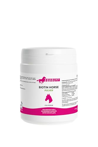 Equolyt Biotin Horse Pulver, 1er Pack (1 x 0.5 kg) von Equolyt