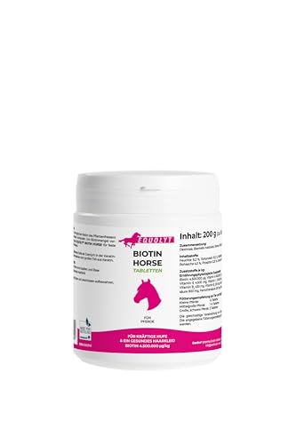 Equolyt Biotin Horse Tabletten, 200 g, beige, geschmackvoll von Equolyt