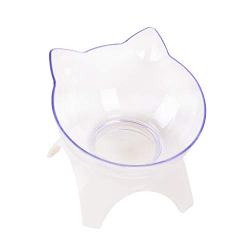 Wasserwirbelsäule Lebensmittelschutz Futter Haustierpflege Slow Bowl Schützt Hund Katzennapf Katzen- und Hundenapf Teigschüssel (White, One Size) von EraAja