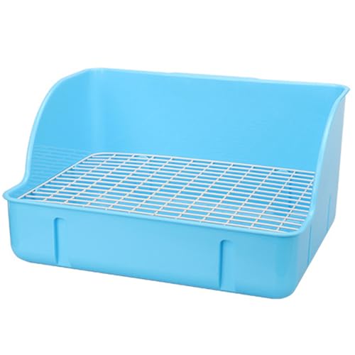 Ercoiong Kaninchendrüsenbox Cage Mount Dual Layer 11x6x9 Zoll Plastik Bunny Müllbox, Mehrzweck für Chinchilla, Meerschweinchen und mehr Hasen Ercoiong Kaninchendrüsenbox Cage Mount Dual Layer 11x6x9 Zoll Plastik Bunny Müllbox, Mehrzweck für Chinchilla, Meerschweinchen und mehr Hasen von Ercoiong