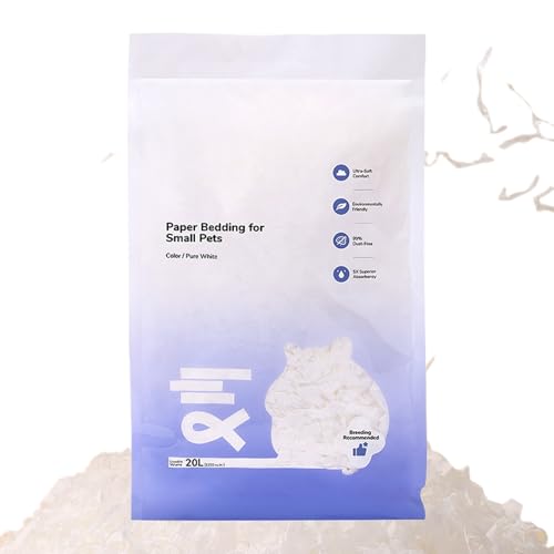 Erconsso -Bettwäsche für Kaninchen, weiches Naturpapier, Hamster-Bettwäsche – sichere Geruchskontrolle, Wasseraufnahme, Haus, Stall, Brutstätte, für drinnen und draußen von Erconsso