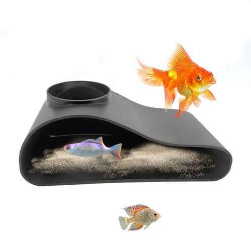 Erconsso Fischhöhle | Höhlen für Aquarien – -Unterschlupf, Ruheschutz, Tunnel für Terrarien, Süßwasser, Teich, Schildkröten, Lebensräume von Erconsso