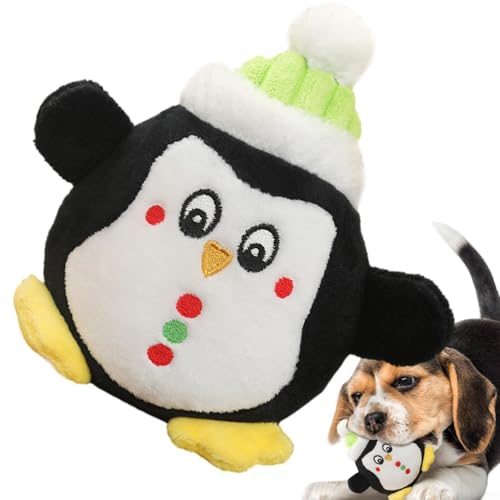 Erconsso Gefülltes Kauspielzeug für Hunde, quietschendes Hundespielzeug,Gefüllte weihnachtliche Hundeplüschtiere | Komfortspielzeug für kleine, mittelgroße und große Hunde, Verhaltenstraining, Erconsso Gefülltes Kauspielzeug für Hunde, quietschendes Hundespielzeug,Gefüllte weihnachtliche Hundeplüschtiere | Komfortspielzeug für kleine, mittelgroße und große Hunde, Verhaltenstraining, von Erconsso