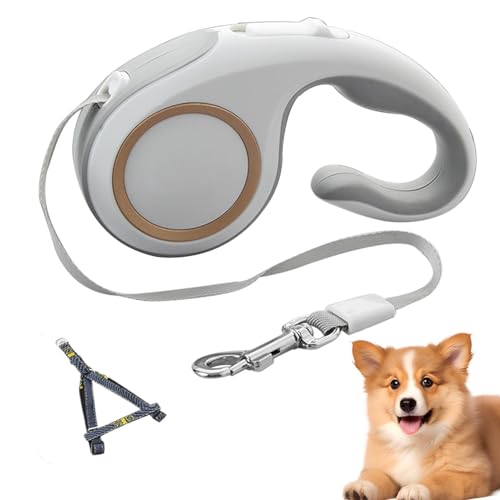 Erconsso Hunde Blei Retraktierbar, Hunde Retractable Blei - Reflektierende Haustierleiter,Reflektierendes Welpe-Wanderseil mit einem Rutschgriff zum, zum Haustier-Jogging-Traktionswerkzeug Erconsso Hunde Blei Retraktierbar, Hunde Retractable Blei - Reflektierende Haustierleiter,Reflektierendes Welpe-Wanderseil mit einem Rutschgriff zum, zum Haustier-Jogging-Traktionswerkzeug von Erconsso