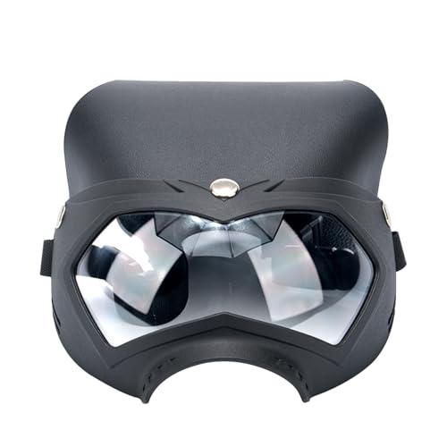 Erconsso Hundebrille - wasserdichte UV-Schutz Sonnenbrille Mit Kappe - Stoßfester Hundeschutzhelm mit verstellbarem Gurt, Abnehmbares Haustierzubehör für Outdoor, Camping und Sommerfeste Erconsso Hundebrille - wasserdichte UV-Schutz Sonnenbrille Mit Kappe - Stoßfester Hundeschutzhelm mit verstellbarem Gurt, Abnehmbares Haustierzubehör für Outdoor, Camping und Sommerfeste von Erconsso