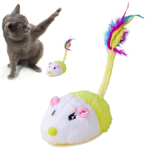 Erconsso Interaktives Katzenspielzeug - Intelligenter Klang - Sicheres Katzenminze-Spielzeug Haustier Spielzeug Weich für Katze Kätzchen Indoor und Outdoor Spielen Erconsso Interaktives Katzenspielzeug - Intelligenter Klang - Sicheres Katzenminze-Spielzeug Haustier Spielzeug Weich für Katze Kätzchen Indoor und Outdoor Spielen von Erconsso