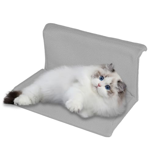 Erconsso Katzen-Sitzstange, faltbar, Katzen- -Hängematte – Fensterbank-Zubehör, Haustierzubehör für Balkon, Wohnung, Nachttisch, Fensterbank Erconsso Katzen-Sitzstange, faltbar, Katzen- -Hängematte – Fensterbank-Zubehör, Haustierzubehör für Balkon, Wohnung, Nachttisch, Fensterbank von Erconsso