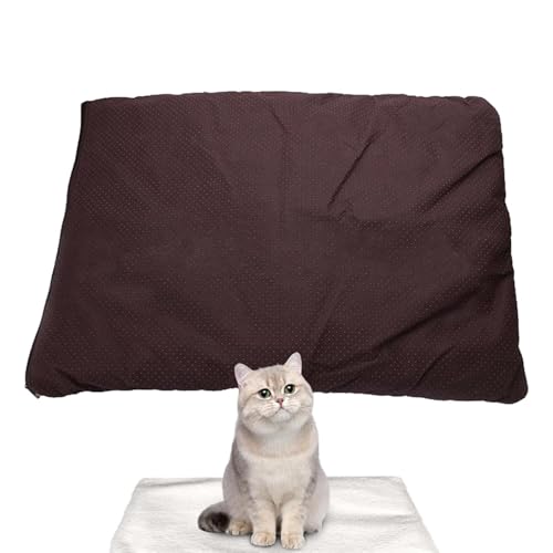 Erconsso Katzenwärmermatte, Thermo-Haustierunterlage, Waschbares, selbstwärmendes Katzenbett, Haustier-Heizkissen für Hunde, rutschfeste Katzen- und Hundebettmatte, waschbar für drinnen und draußen Erconsso Katzenwärmermatte, Thermo-Haustierunterlage, Waschbares, selbstwärmendes Katzenbett, Haustier-Heizkissen für Hunde, rutschfeste Katzen- und Hundebettmatte, waschbar für drinnen und draußen von Erconsso