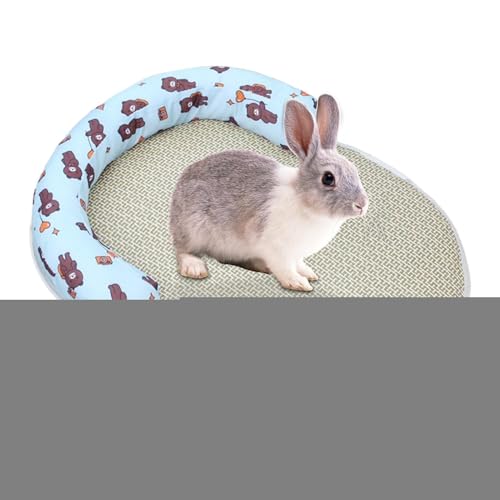 Erconsso Kühlmatte für Katzen, Kühlunterlage für kleine Haustiere | 15x11 Zoll Ultra atmungsaktive Katzenkühlmatte,Kühlunterlage für Hundebetten im Freien, Sommer-Kühlmatte und Schlafunterlage, von Erconsso