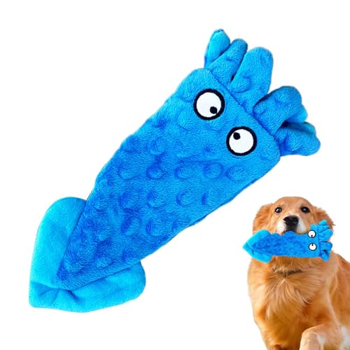 Erconsso Squid Hundespielzeug, 24,9 cm, bunt, interaktives Kauspielzeug, Stofftiere, Hundespielzeug, niedliches interaktives Hundespielzeug für den Innenbereich Erconsso Squid Hundespielzeug, 24,9 cm, bunt, interaktives Kauspielzeug, Stofftiere, Hundespielzeug, niedliches interaktives Hundespielzeug für den Innenbereich von Erconsso