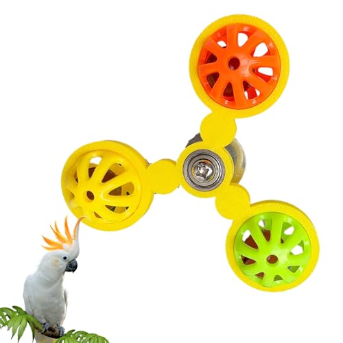 Erconsso Wellensittich Spielzeug | Bunte Glockenkugel Für Wellensittiche - Interaktiv Spielzeug Zur Bewegung Und Gegen Langeweile Für Sittiche Kakadus Haustierbesitzer Erconsso Wellensittich Spielzeug | Bunte Glockenkugel Für Wellensittiche - Interaktiv Spielzeug Zur Bewegung Und Gegen Langeweile Für Sittiche Kakadus Haustierbesitzer von Erconsso