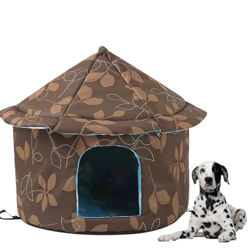 Katzenhaus Für Draußen, Winterfest Wasserdicht Wetterfester Katzenhöhle Haustierhaus, Winter Warm Haustierhaus Im Freien, Waschbar Hundehaus Tierheim Für Streuner Haustiere, S/M/L Katzenhaus Für Draußen, Winterfest Wasserdicht Wetterfester Katzenhöhle Haustierhaus, Winter Warm Haustierhaus Im Freien, Waschbar Hundehaus Tierheim Für Streuner Haustiere, S/M/L von Erconsso