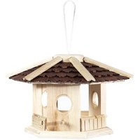 Erdtmann's Vogelhaus Schindeldach, zum Aufhängen, 37x37x25cm Erdtmann's Vogelhaus Schindeldach, zum Aufhängen, 37x37x25cm von Erdtmann's