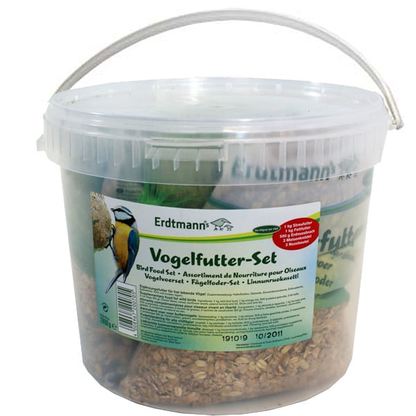 Erdtmanns Vogelfutter Set 2800g von Erdtmann's