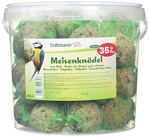 Erdtmanns 35 Meisenknödel im Eimer, 1er Pack (1 x 3 kg) von Erdtmanns