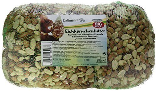 Erdtmanns Eichhörnchenfutter Big Pack (1 x 900 g) von Erdtmanns