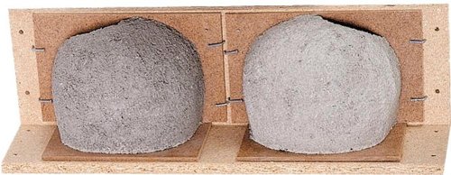 Erdtmanns Schwegler 310 Mehlschwalben-Doppelnest aus atmungsaktivem Holzbeton von Schwegler