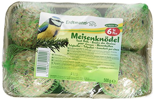 Meisenknödel auf Schale 6er-Pack von Erdtmanns