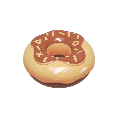 Erice Hundespielzeug Donut, quietschendes Kauspielzeug für Haustiere, Hundegeschenke, langlebige Welpen, Zahnreinigung, Zahnspielzeug für kleine bis mittelgroße Hunde und Haustiere (C) von Erice