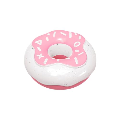 Erice Hundespielzeug Donut, quietschendes Kauspielzeug für Haustiere, Hundegeschenke, langlebige Welpen Zahnreinigung Zahnspielzeug für kleine bis mittelgroße Hunde und Haustiere (A) von Erice