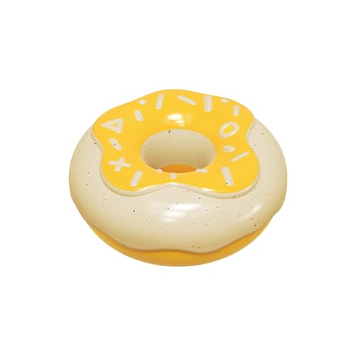 Erice Hundespielzeug Donut, quietschendes Kauspielzeug für Haustiere, Hundegeschenke, langlebige Welpen Zahnreinigung Zahnspielzeug für kleine bis mittelgroße Hunde und Haustiere (B) von Erice