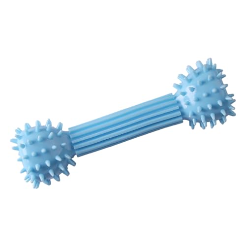 Erice Lndestructible Quietschspielzeug für Welpen, unzerstörbares Kauspielzeug, Zahnbürste, interaktives, robustes und langlebiges Hundespielzeug für die Zahnreinigung von Erice