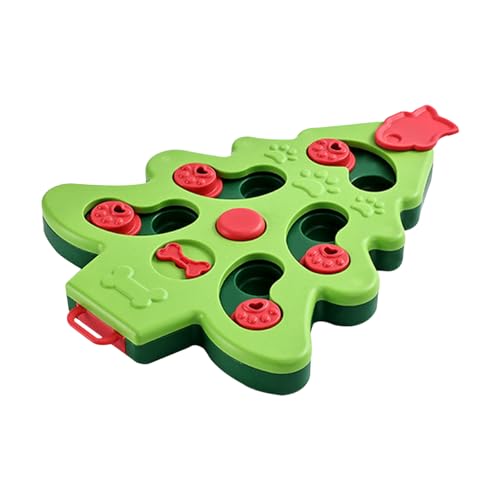 Hund Slow Feeder Bowl, Hund Puzzle Spiel Weihnachtsbaum Slow Feeder Bowl Spender, Welpenschale, Interaktives Hund Leckerli Puzzle Spielzeug Praktisches und Sicheres Fütterungsspielzeug für Hund Slow Feeder Bowl, Hund Puzzle Spiel Weihnachtsbaum Slow Feeder Bowl Spender, Welpenschale, Interaktives Hund Leckerli Puzzle Spielzeug Praktisches und Sicheres Fütterungsspielzeug für von Erice