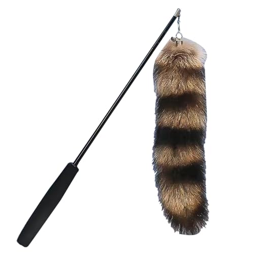 Katzenspielzeug Zauberstab, drei Abschnitte, einziehbare Angelrute, Katzenstab, Katzentänzerspielzeug, Fuchsschwanz-Katzen-Teaser, tolles Geschenk für Ihre Katze oder die Katze eines Freundes Katzenspielzeug Zauberstab, drei Abschnitte, einziehbare Angelrute, Katzenstab, Katzentänzerspielzeug, Fuchsschwanz-Katzen-Teaser, tolles Geschenk für Ihre Katze oder die Katze eines Freundes von Erice
