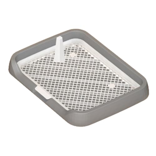 Welpen-Pad-Halter-Tablett, Netzgitter, flaches Töpfchen-Tablett für Hunde, Hunde-Töpfchen-Tablett, einfache Reinigung, Haustier-Töpfchenzubehör mit abnehmbarer Säule, einfache Einrichtung, Welpen-Pad-Halter-Tablett, Netzgitter, flaches Töpfchen-Tablett für Hunde, Hunde-Töpfchen-Tablett, einfache Reinigung, Haustier-Töpfchenzubehör mit abnehmbarer Säule, einfache Einrichtung, von Erice