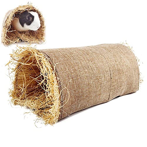 Hamster Gras -Tunnel Spielzeug Kaninchen Hideaway Meerschweinchen -Tunnel Und Röhrenspielzeug Für Ratten, Frettchen, Chinchilla Igel Und Hase von Ericetion