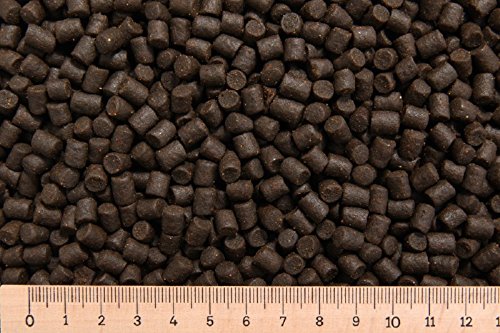 (Grundpreis 3,25 Euro/kg) - 10 kg Forellenfutter - Lachsforelle Supreme 6,0 mm Astaxanthin - sinkend - Forellenpellets von Erzgebirgs-Fisch