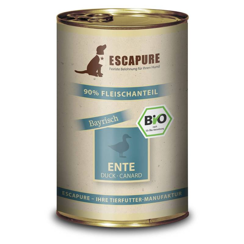 ESCAPURE BIO Ente Bayrisch 6x400g von Escapure