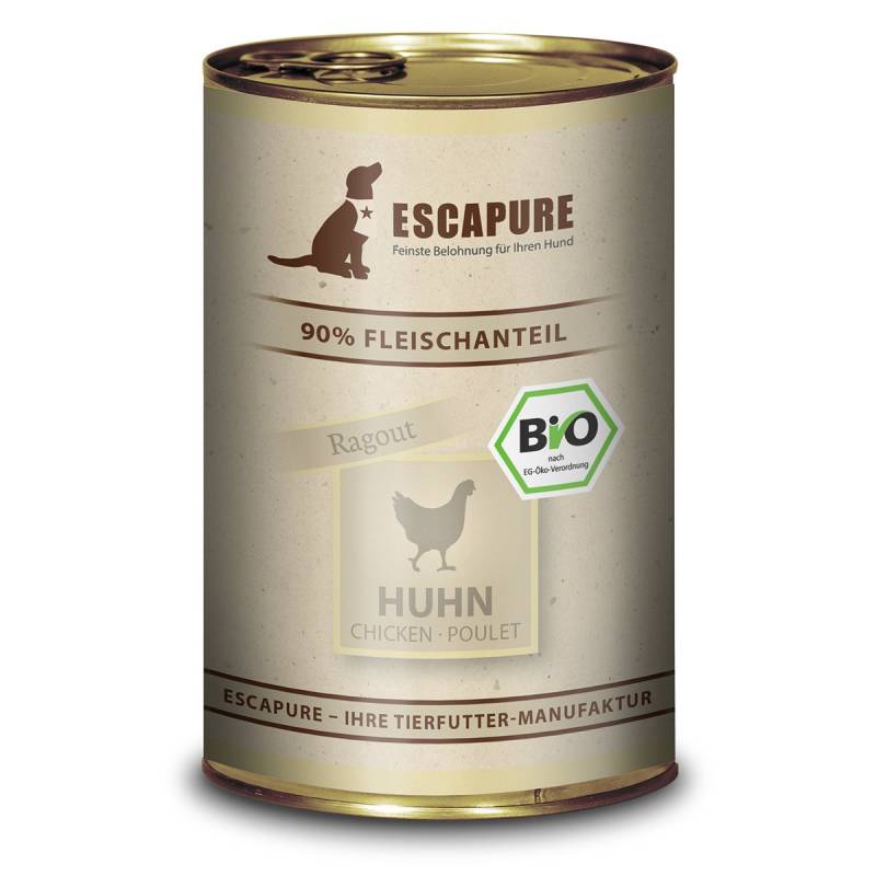 ESCAPURE BIO Huhn Ragout 6x400g von Escapure