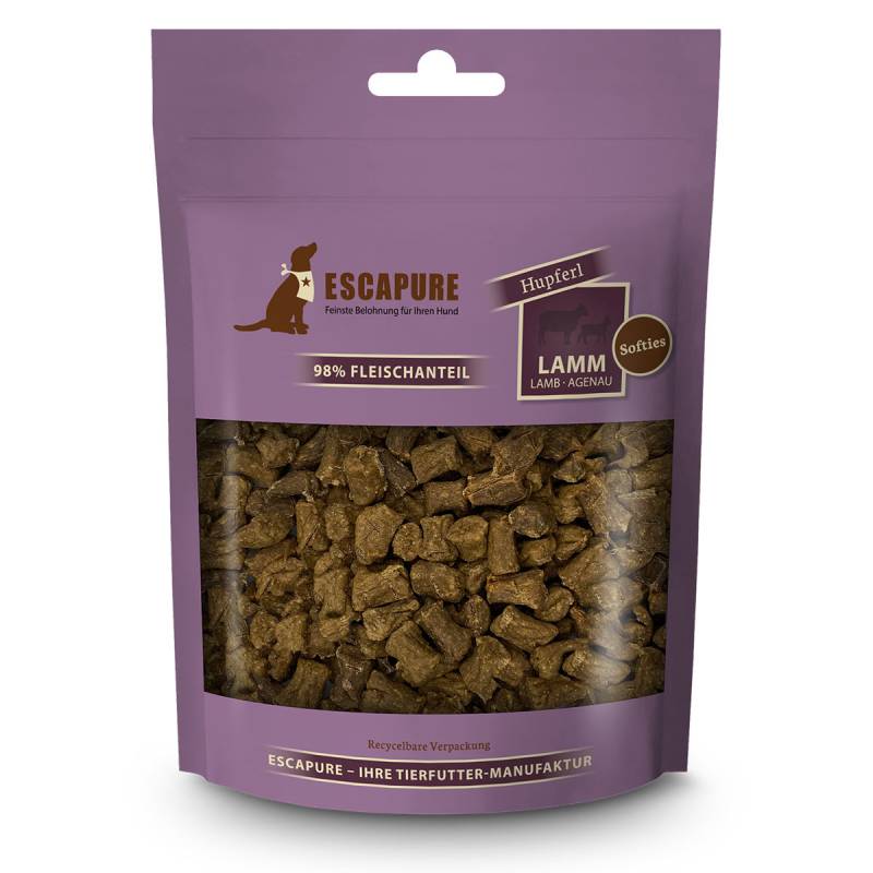 ESCAPURE Lamm Hupferl Softies 3x150g von Escapure