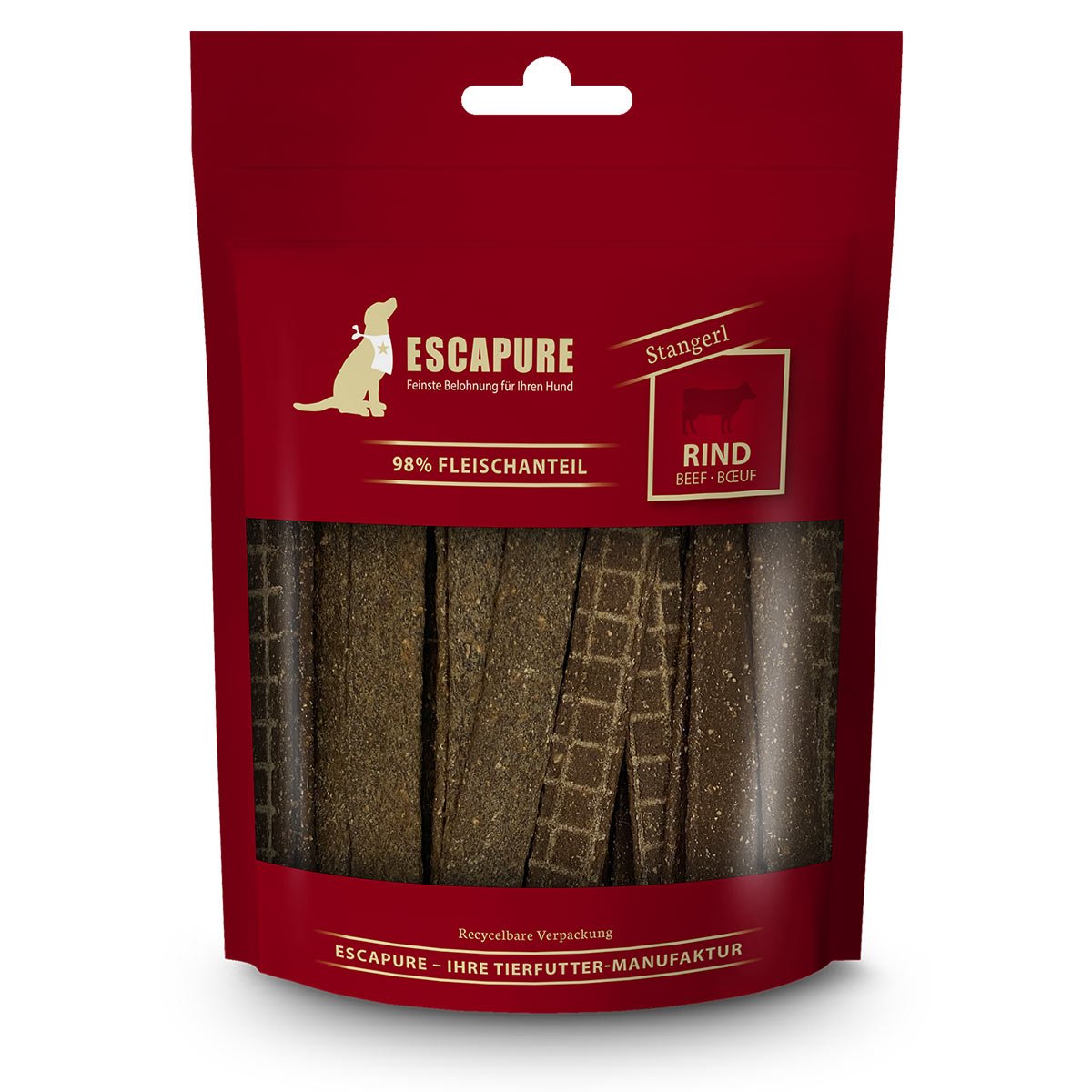 ESCAPURE Rinder Stangerl 150g von Escapure