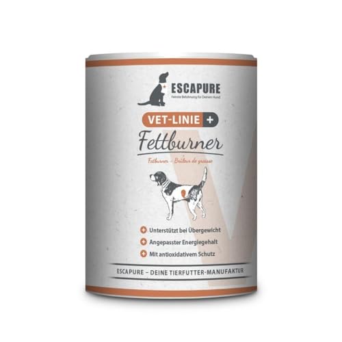 ESCAPURE Vet-Fettburner 250g Ergänzungsfuttermittel für Hunde von Escapure