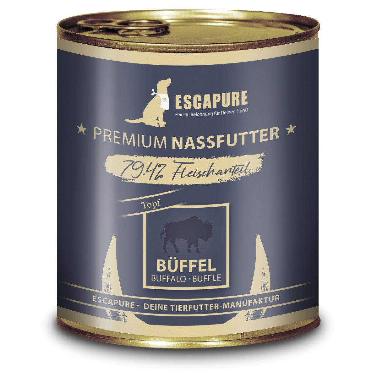 Escapure Büffel Topf 6x800g Escapure Büffel Topf 6x800g von Escapure