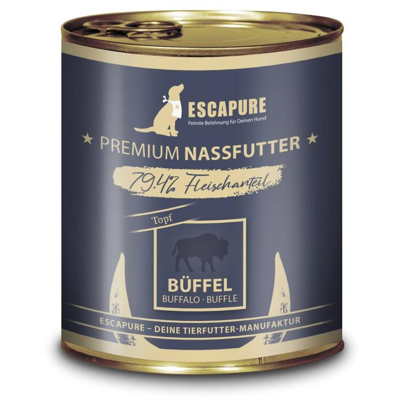 Escapure Büffel Topf 6x800g Escapure Büffel Topf 6x800g von Escapure