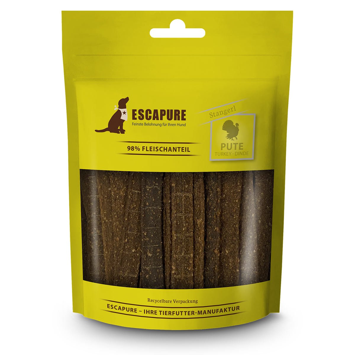 Escapure Puten Stangerl 150g von Escapure