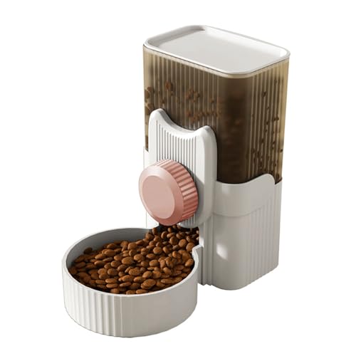 Esenlong Automatischer Futterspender für Katzen, Wasserspender für Tierfutter, 1000 ml, automatischer Futterspender für kleine Hunde und Katzen von Esenlong
