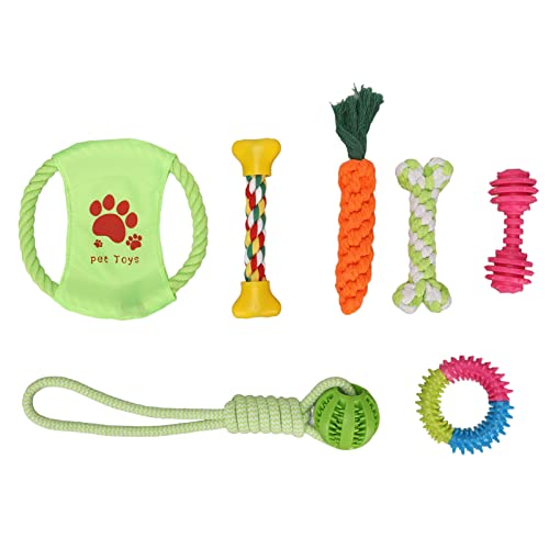 Esenlong Hunde-Kauseil-Spielzeug, bissfest, Zähneknirschen, Baumwollseil, Spielzeug für kleine, mittelgroße und große Hunde von Esenlong