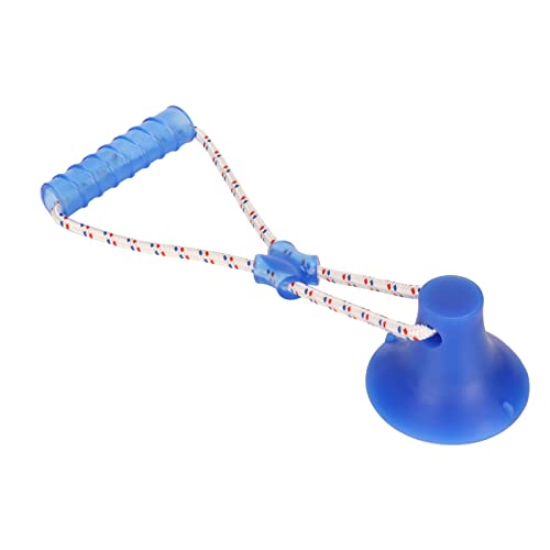 Esenlong Hundespielzeug mit Saugnapf, Zerrspielzeug für Haustiere, Zahnreinigung, Kauspielzeug, interaktives Zugspielzeug für Hof, Zuhause (blau) von Esenlong