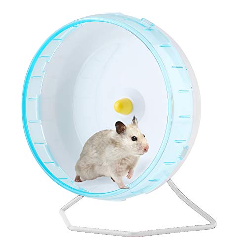 Esenlong Hamster Spielzeug Stille Hamster Rad Hamster Käfig Stumm Übung Lauf Rad Spinner für Nagetiere Gerbils Mäuse (Halterung Nicht Enthalten) von Esenlong