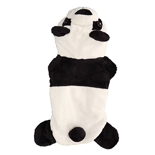 Esenlong Panda Hunde-Kapuzenpullover, Haarschutz, warmes Hunde-Kostüm, Hunde-Kapuzenpullover, Herbst, Winter, Haustierkleidung (M) von Esenlong
