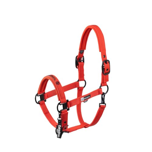 Eskadron Halfter Double Pin Poppy red Dynamic H/W 2025 (Warmblut (Full)) von Eskadron